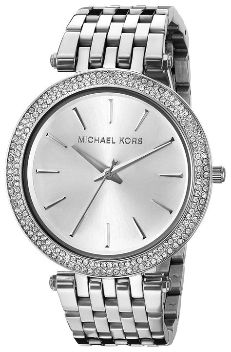 michael kors stainless steel watch with diamonds|mk watches unisex.